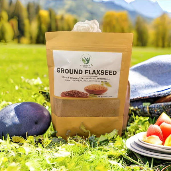 Graines de lin moulu